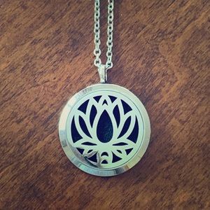 NEW Lotus Flower Diffuser Necklace